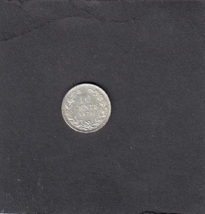 Beschrijving: 10 Cent WILLEM III